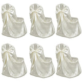 Vidaxl Stuhl Cover für Hochzeit 12 St. Crème