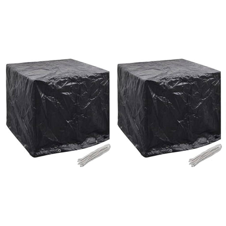 Vidaxl waterreservoirhoezen 2 st 8 ogen 116x100x120 cm