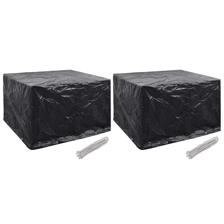 Vidaxl tuinmeubelhoezen 2 st 8 ogen 135x135x90 cm
