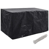 Vidaxl tuinmeubelhoezen 2 st 8 ogen 180x70x90 cm