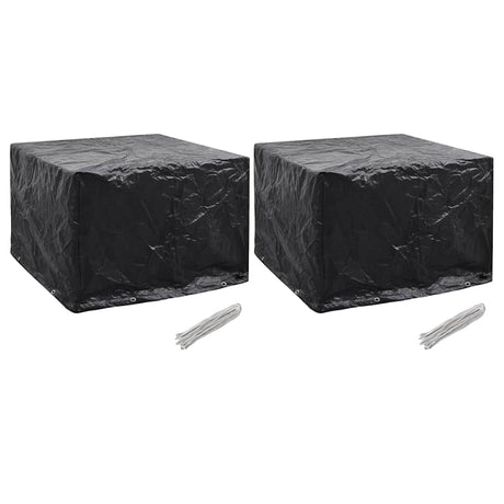 Vidaxl tuinmeubelhoezen 2 st 8 ogen 122x112x98 cm