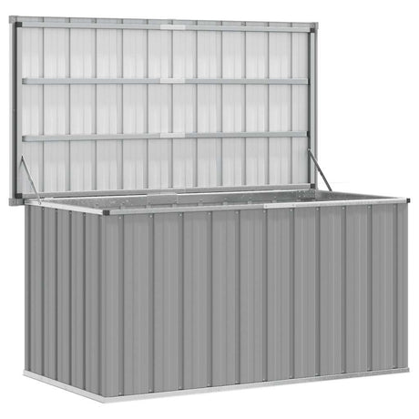 Vidaxl tuinbox 129x67x65 cm grijs