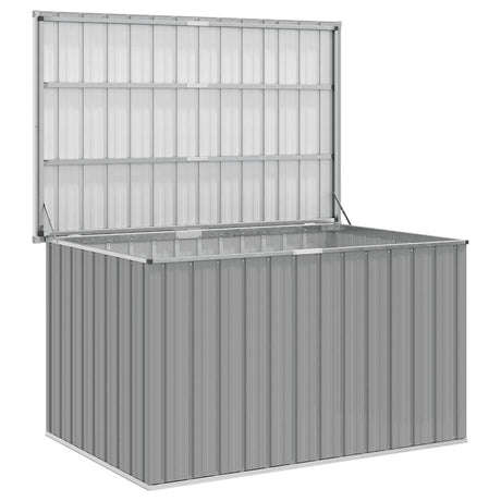 Vidaxl tuinbox 149x99x93 cm grijs
