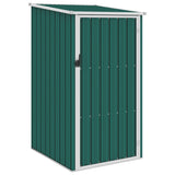 Vidaxl Garden Shed 87x98x159 cm galvanisert stålgrønn