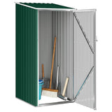 Vidaxl Garden Shed 87x98x159 cm verzinkter Stahlgrün