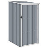 Vidaxl Garden Shed 87x98x159 cm galvaniseret stålgrå