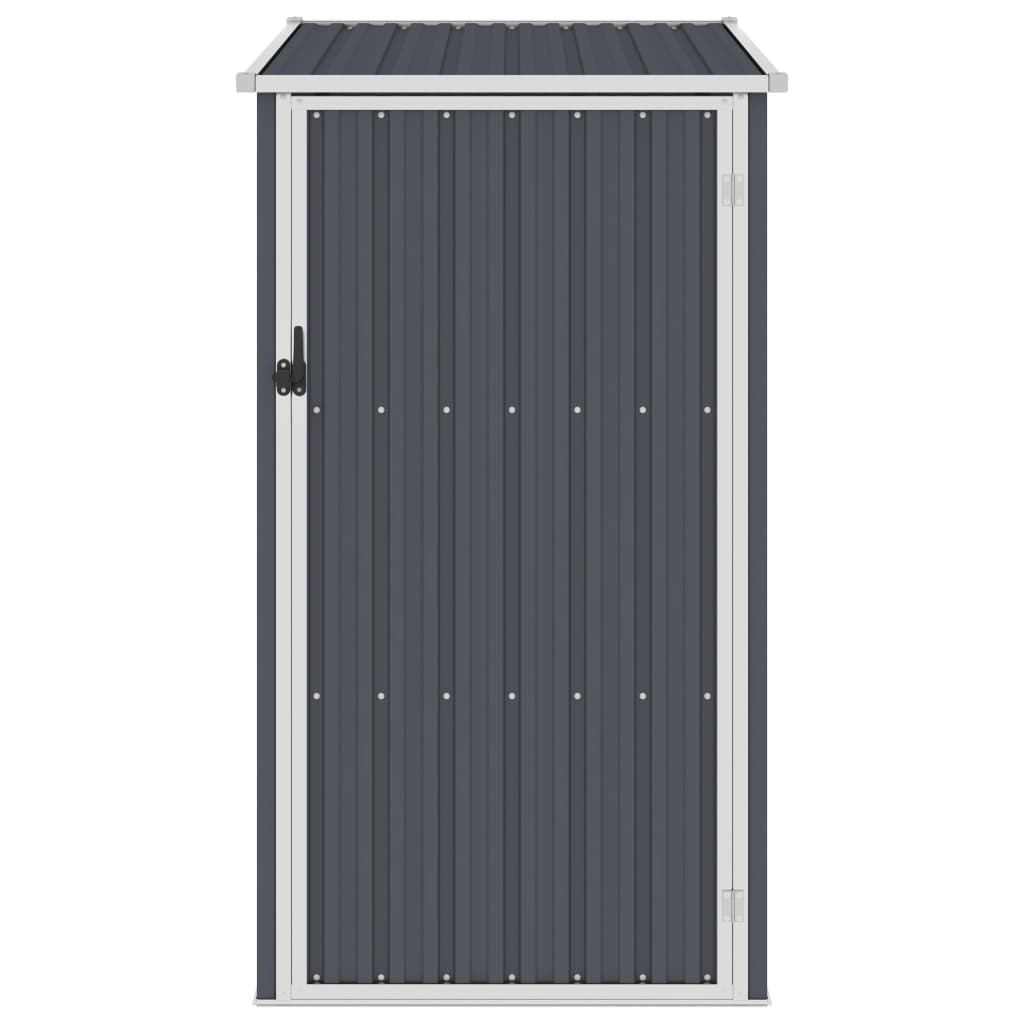 Vidaxl garden shed 87x98x159 cm galvanized steel anthracite