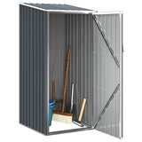 Vidaxl Garden Shed 87x98x159 cm verzinkter Stahl -Anthrazit