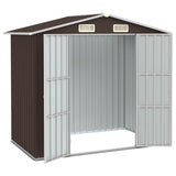 SHED JARDIN VIDAXL 205X129X183 CM GALVANISED SEAKE BRARN