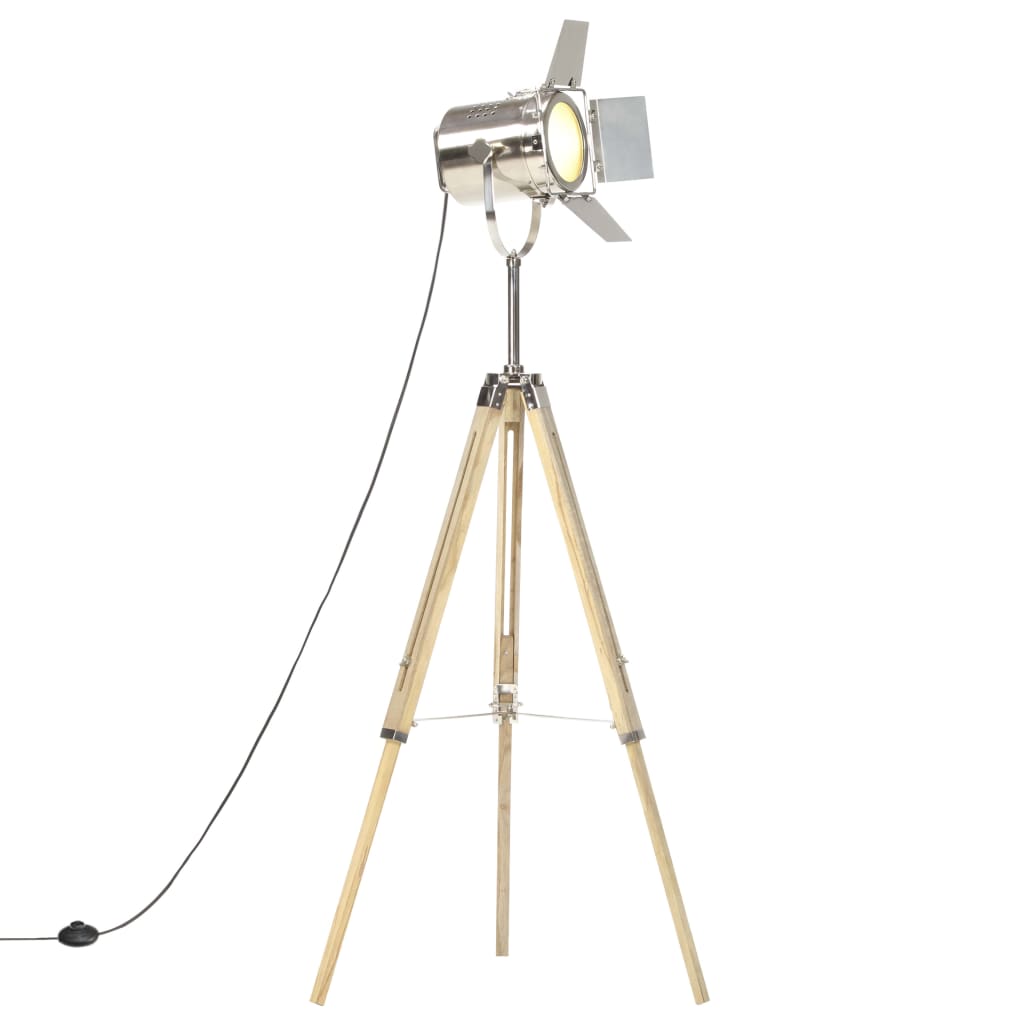 Vidaxl Floor Lamp Driepoot 140 cm Solid Mango Wood