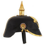 Vidaxl Pickelhaube Germanische Replik Larp Steel Schwarz