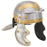 Vidaxl Soldiershelm Roman Replik Stahl Silberfarbe