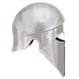 Vidaxl Soldatenhelm řecká replika larp Steel Silver Colored