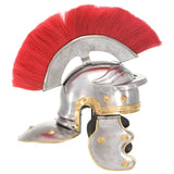 Vidaxl Soldiershelm Roman Replica Steel Silver.