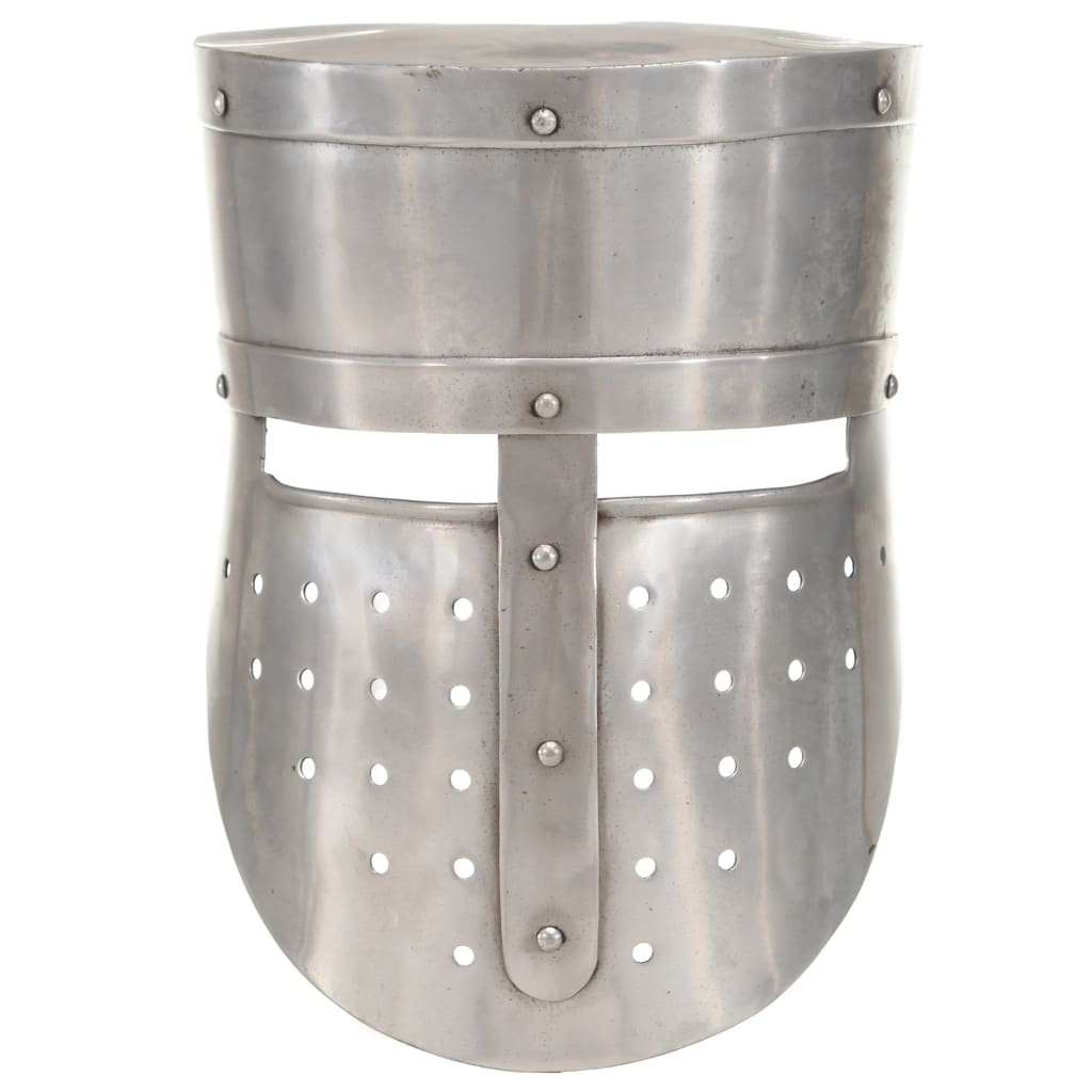 Vidaxl Ridderhelm Středověká replika repliky larp Steel Silver Colored