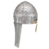 Vidaxl Crusader Replica Larp Steel Silver w kolorze