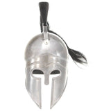 Vidaxl Soldatenhelm řecká replika larp Steel Silver Colored