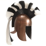 VidaXL Soldatenhelm Greek Replica Larp Steel Copper -colored