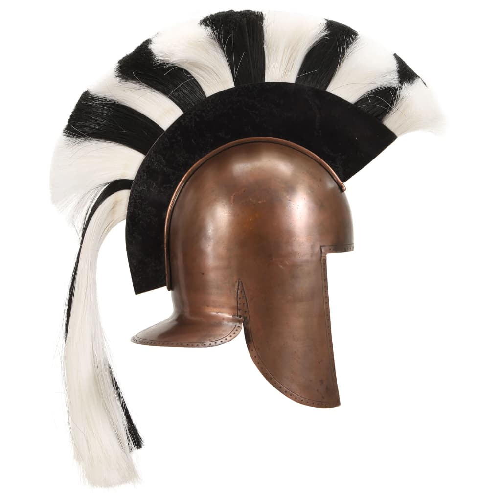 VidaXL Soldatenhelm Greek Replica Larp Steel Copper -colored