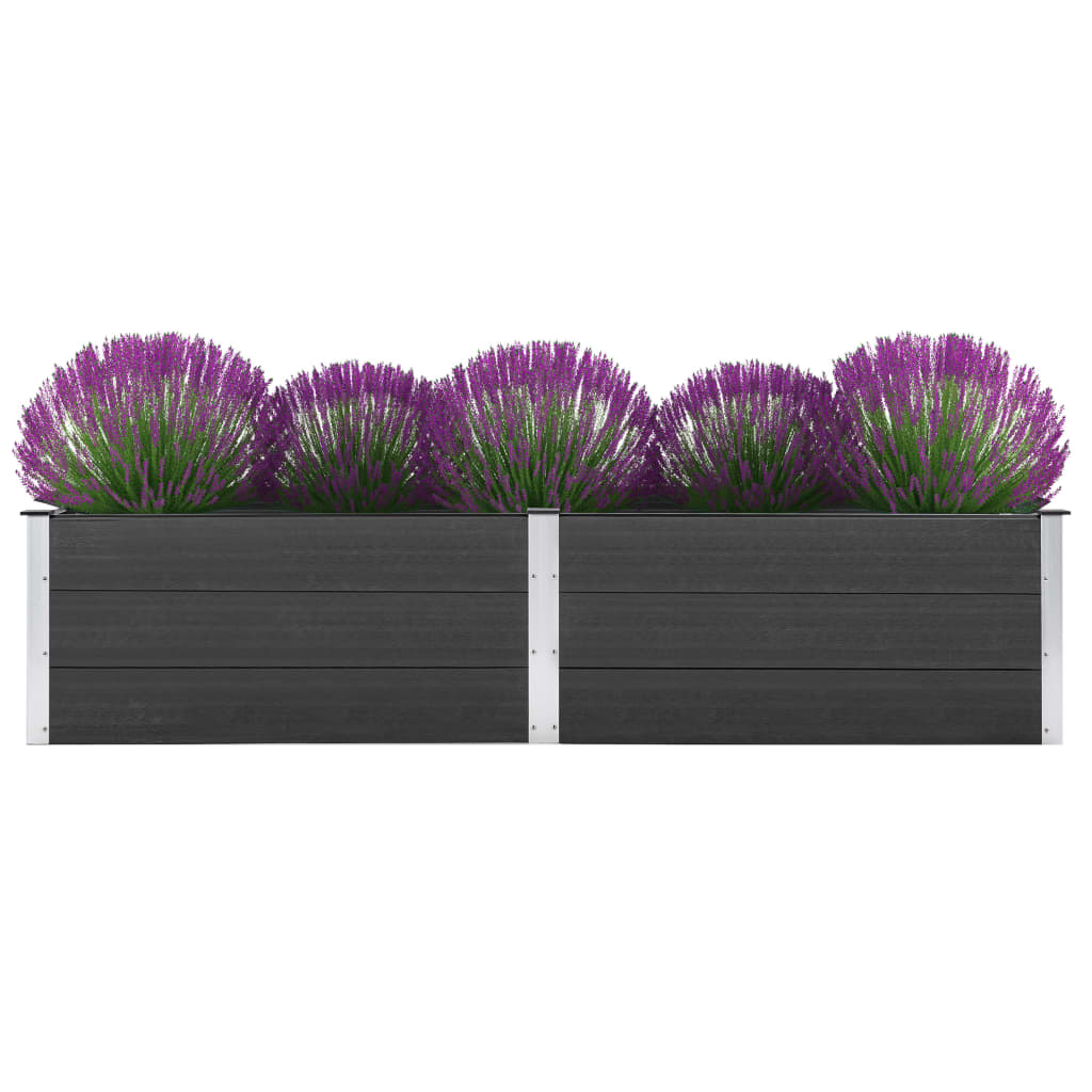 Vidaxl Planter huet 250x50x54 cm hkc gro