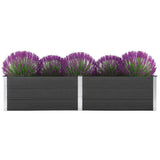 Vidaxl Planter surélevé 250x100x54 cm HKC Gray