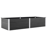 Vidaxl Planter surélevé 250x100x54 cm HKC Gray