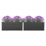 Vidaxl Planter höjde 300x50x54 cm HKC Gray