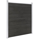 Vidaxl fence 180x186 cm HKC Gray