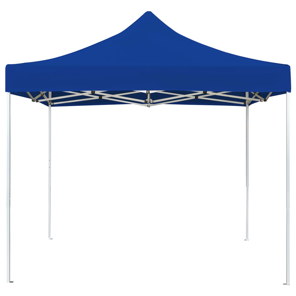 Vidaxl PartyTent Profesjonelt sammenleggbar 2x2 M Aluminium Blue