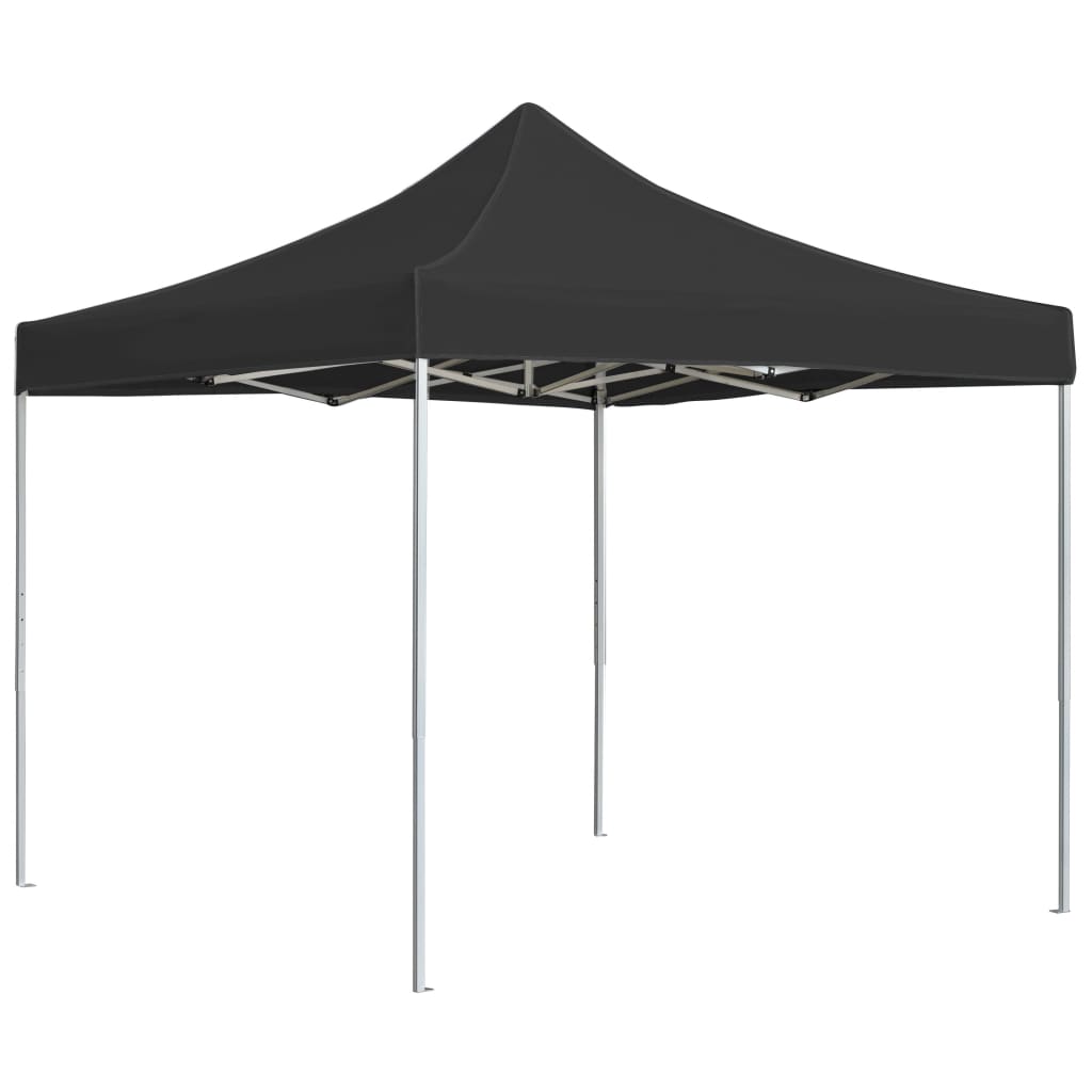 Vidaxl Partytent Professionally Foldable 2x2 M Aluminum Anthracite