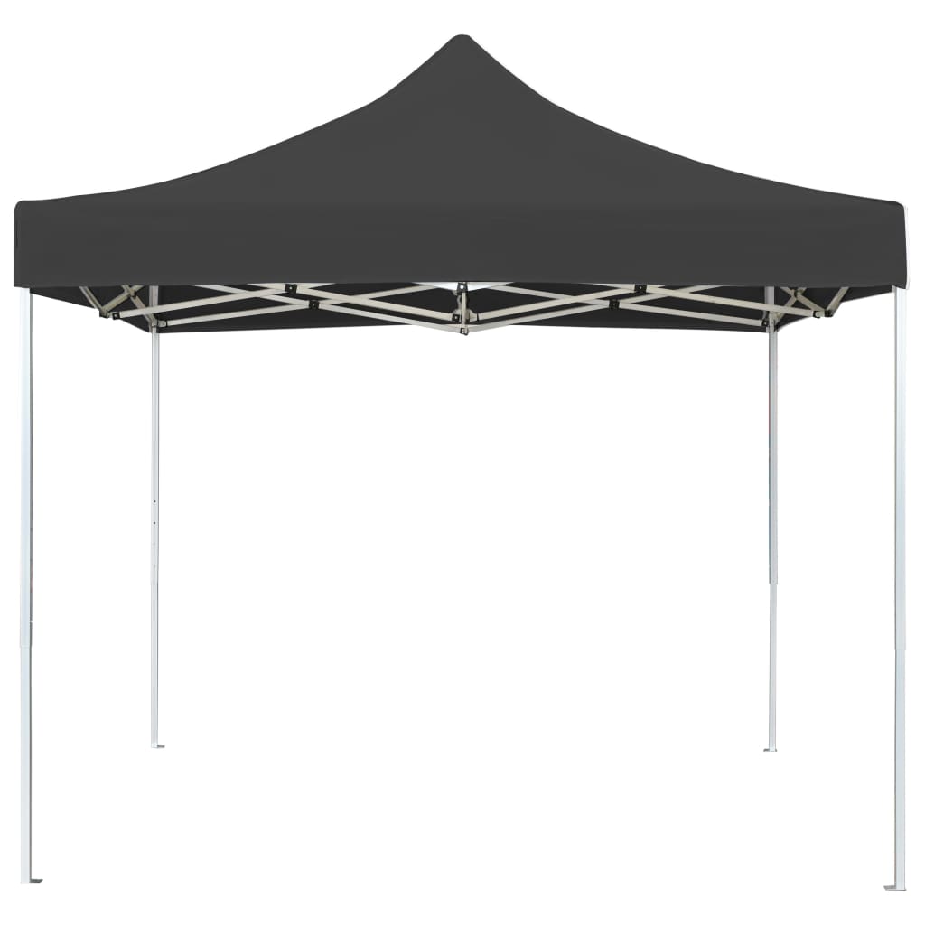 Vidaxl PartyTent Piegabile professionalmente 2x2 M Antracite in alluminio