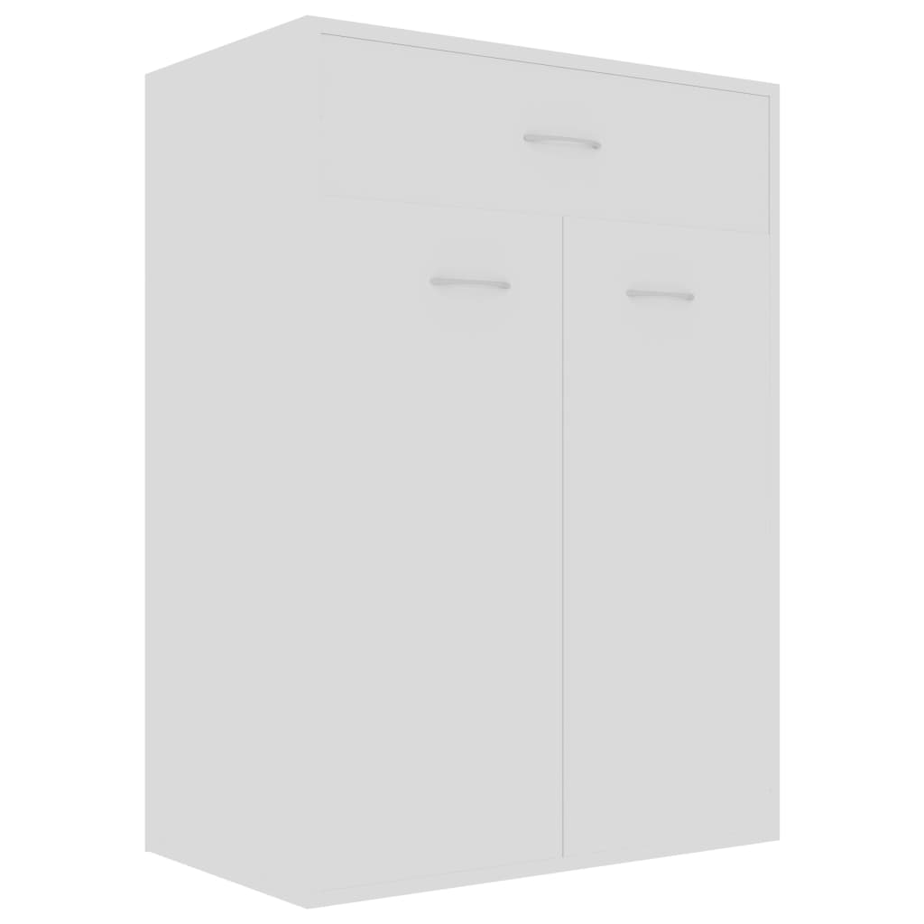 Vidaxl Schong Cabinet 60x33x84 cm Exempladescht Holzwäiss