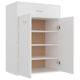 VidaXL Shoe cabinet 60x35x84 cm Properted Wood White