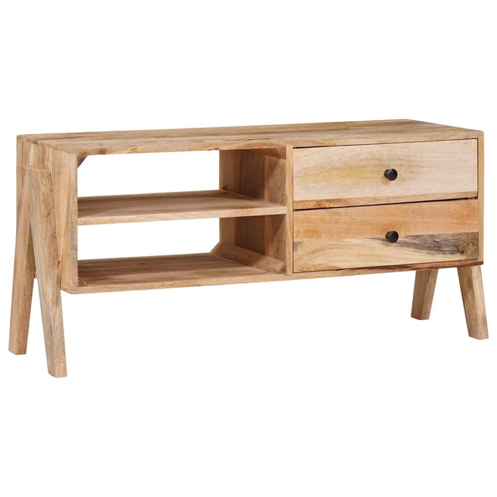 Vidaxl tv-meubel 97x35x47 cm massief mangohout