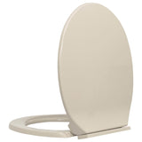 Sedile del toilette Vidaxl COLLE CLOSE OVALIO COLORED