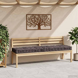 VIDAXL -Palettenbodenkissen 120 x 40 x 7 cm Baumwoll -Anthrazit