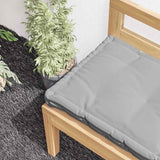 Vidaxl Palettenbodenkissen 120 x 40 x 7 cm Baumwollgrau