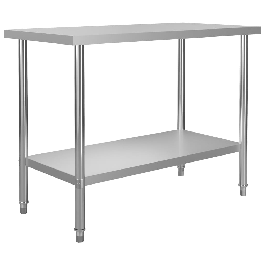 Vidaxl Kichen Table 120x60x85 cm Edelstol