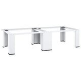 Vidaxl -Waschmaschine und Trockner Hoger Double White