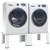 Vidaxl -Waschmaschine und Trockner Hoger Double White