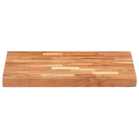 Vidaxx Hackblock 50x35x4 cm massives Akazienholz