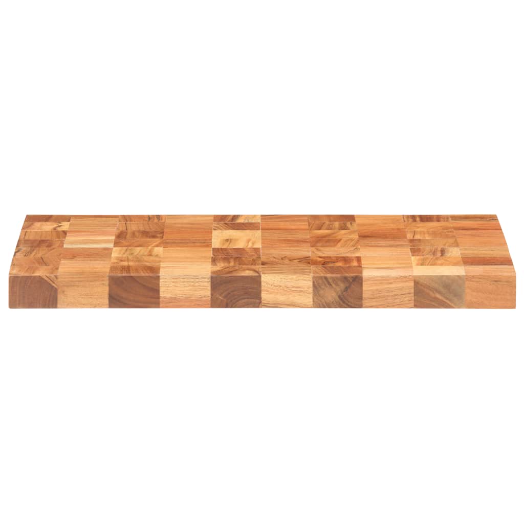 Vidaxl Hakblok 50x34x3,8 cm fester Akaziahout