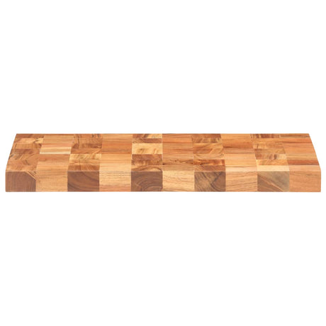 Vidaxx Hackblock 50x34x3,8 cm massives Akazienholz