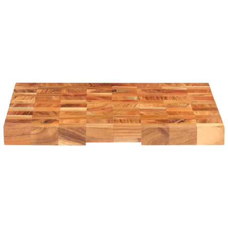 Vidaxx Hackblock 60x40x3,8 cm massives Akazienholz