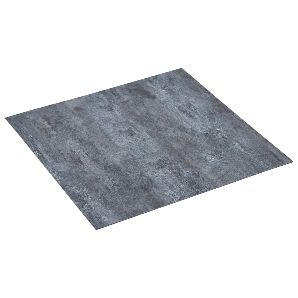 Vidaxl Floorboards Selvlavt 5,11 m² PVC marmor mønster grå