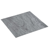 Vidaxl Floorboards auto-adhésif 5,11 m² en PVC gris clair