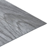 Vidaxl Floorboards Auto -Adhesivo 5.11 m² PVC Gray Light Gray