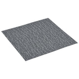 Vidaxl gulvplater Selvbehandling 5,11 m² PVC Gray