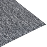 Vidaxl Floorboards Self -adhesive 5.11 m² PVC Gray