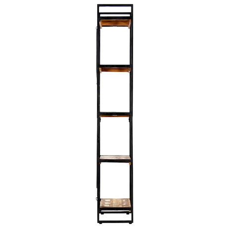 Vidaxl boekenkast met 5 schappen 60x30x180 cm massief gerecycled hout
